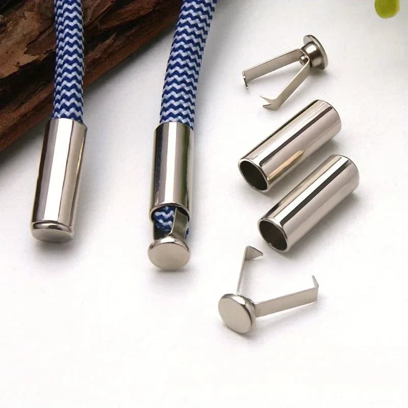 PetalMist Heavy Duty Cord Locks Adjustable Metal Clips - Image 1
