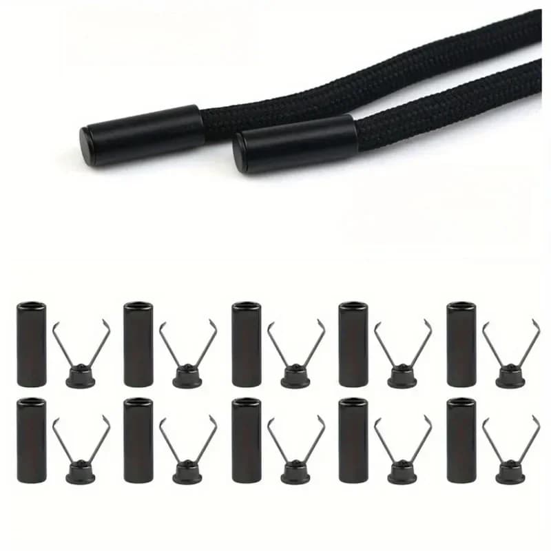 PetalMist Heavy Duty Cord Locks Adjustable Metal Clips thumbnail 5